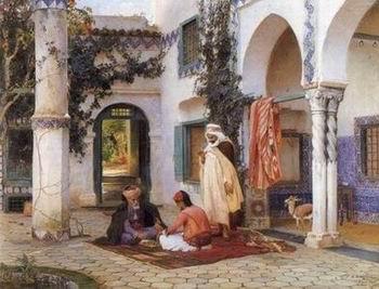 unknow artist Arab or Arabic people and life. Orientalism oil paintings  339 oil painting image